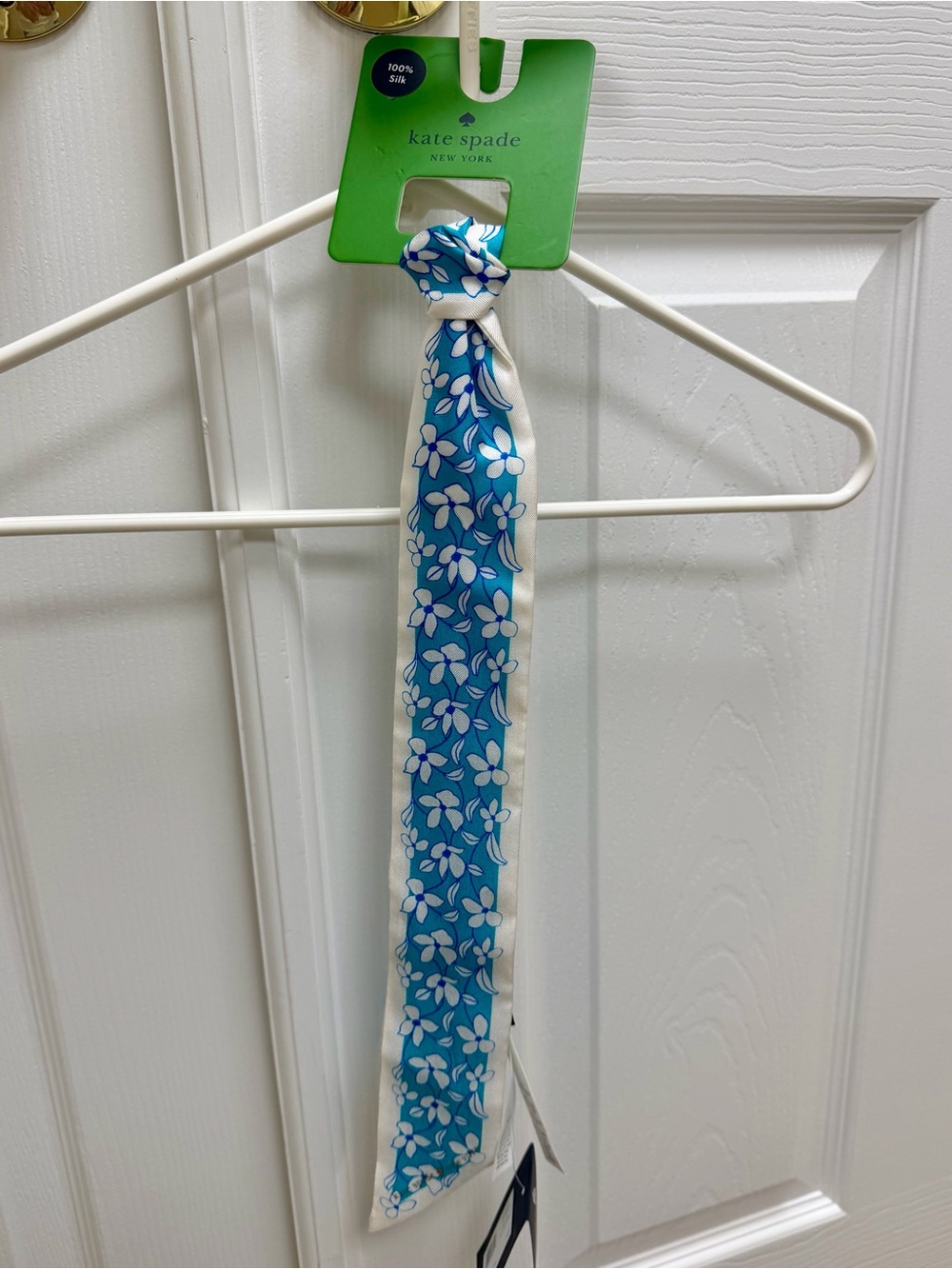 Kate Spade Silk Bag Scarf - Picture 3 of 6